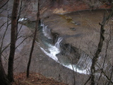 冬の吹割の滝