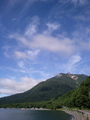 支笏湖と恵庭岳